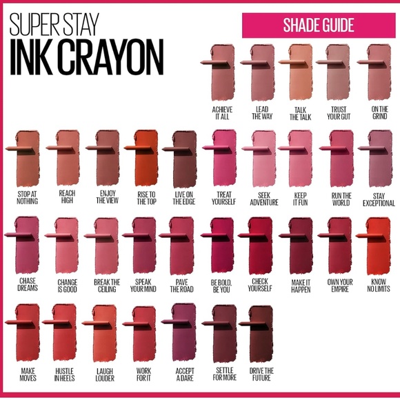 FREE with any purchase Maybelline Super Stay Ink Crayon in shade Keep it Fun - Picture 5 of 9